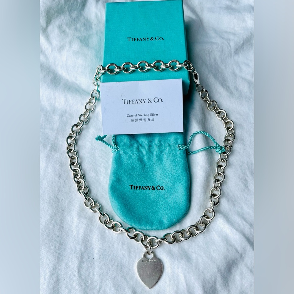 Tiffany & co authentic return to tiffany necklace